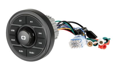 Marine Audio Bluetooth-USB-Verstärker für Armaturenbrett Einbau Marineradio AUX