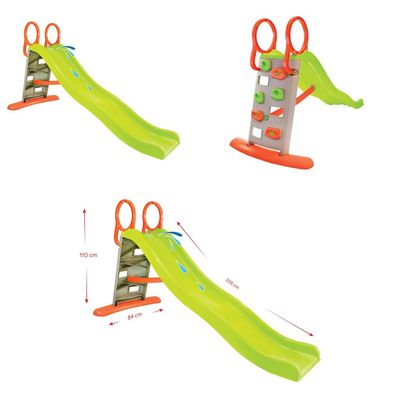 Mochtoys Kinderrutsche, Wasserrutsche 11564 Slide, 205 cm Rutschlänge, bis 50 kg