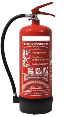 6L Fettbrand Dauerdruck-Feuerlöscher 75F = 10LE