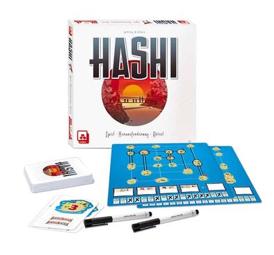 NSV 4106 Hashi Kartenspiel Rätselspiel Spiel Game NEU NEW