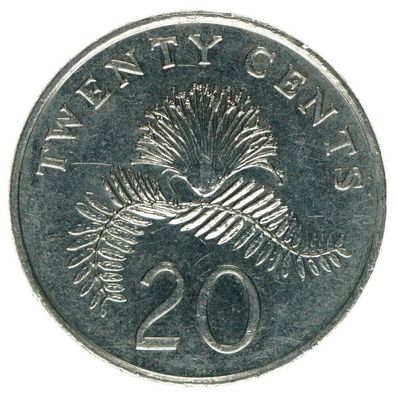 Singapur 20 Cents 1997 A49005