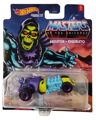 Hot Wheels Character Cars GRM22 Masters Of The Universe Skeletor Actioncar