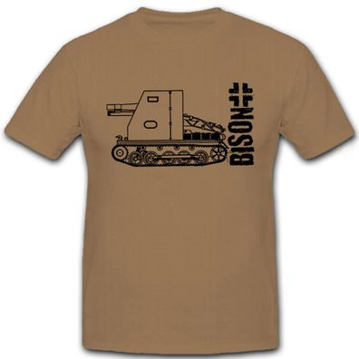 Bison Panzer - T Shirt #6681