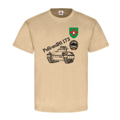 1 Panzergrenadierbataillon 173 mit Schützenpanzer Bundeswehr - T Shirt #6611
