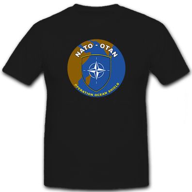 NATO Operation Ocean Shield badge - T Shirt #6561