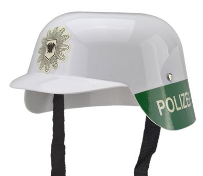 Kinder Polizei Helm Einsatz Polizeihelm 112 Polizist Spielzeug Karneval