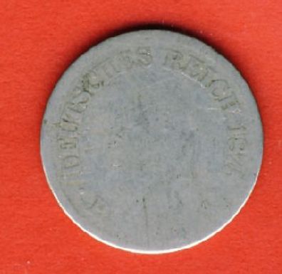 Kaiserreich 10 Pfennig 1875 D