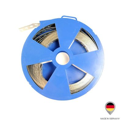 Lochband Montageband Metall verzinkt Montageloc 17mm x 10,00m Rolle Profi kaufen