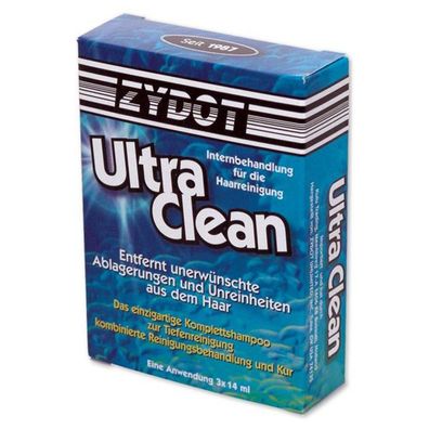 Zydot Ultra Clean Detox Shampoo 42 ml, Tiefenreiniger und Conditioner