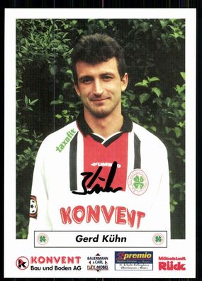 Gerd Kühn Rot-Weiss Oberhausen 1998-99 Original Signiert + A 80125