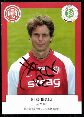 Hilko Ristau Rot-Weis Essen 2005/06 Original Signiert + A 81314