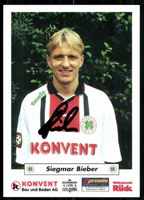 Siegmar Bieber Rot-Weiss Oberhausen 1998-99 Original Signiert + A 80196