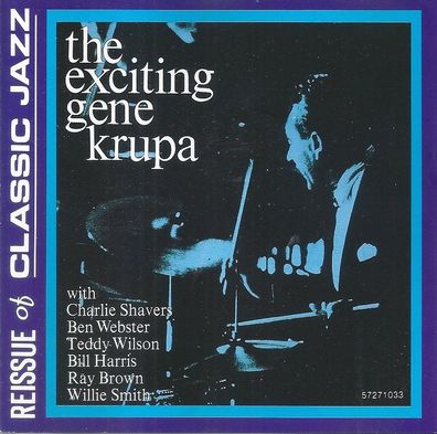 CD: Gene Krupa Sextett: The Exciting Gene Krupa (1953) Enochs Musik 839 773-2