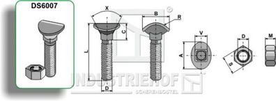 Planetschraube - M10x45 - 8.8 / 30.006-8