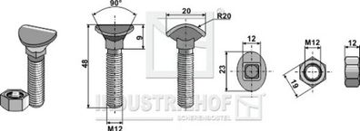 Planetschraube - M12x48 - 10.9 / 30.005-10