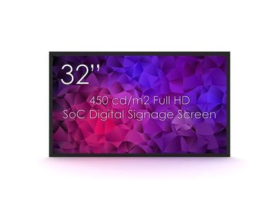 SDS32X7-01 - SWEDX 32 Zoll / 81 cm Digital Signage Display SoC (Full HD, 24/7)