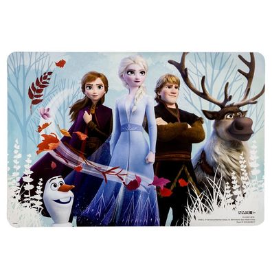 Tisch-Unterlage Frozen II | Die Eiskönigin | Kinder Platz-Deckchen | 41 x 28 cm