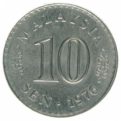 Malaysia, 10 Sen 1976, A57174