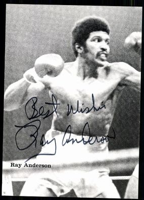 Ray Anderson TOP AK 80er J. Orig. Sign. + A 77322