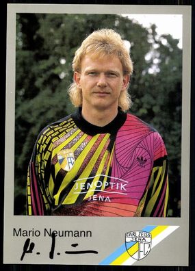 Mario Neumann Carl Zeiss Jena 1993-94 TOP AK + A 76855