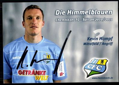 Kevin Hampf Chemnitzer FC 2010-11 TOP AK + A 76763