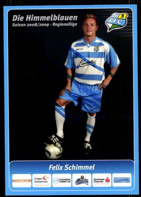 Felix Schimmel Chemnitzer FC 2008/09 TOP AK+ + A 76750