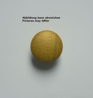 Kunstleder Knopf goldfarben mit edler Prägestruktur ab 20 mm