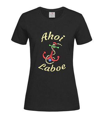 T-Shirt Damen-Laboe ahoi