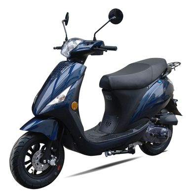 PADUA 50-45 km/ h - dunkelblau - 4 Takt - Motorroller -Scooter - EURO 5
