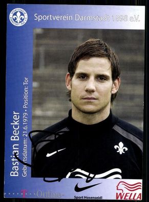 Bastian Becker Darmstadt 98 2005-06 TOP AK + A 76629