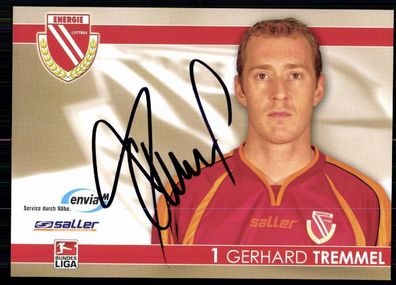 Gerhard Tremmel FC Energie Cottbus 2007/08 Original Signiert + A 79888