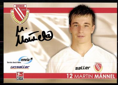 Martin Männel FC Energie Cottbus 2007/08 Original Signiert + A 79891