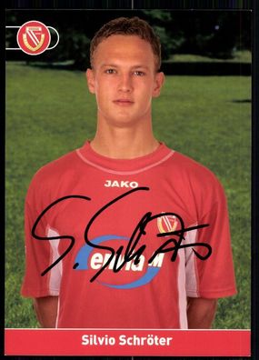 Silvio Schröter FC Energie Cottbus 2002-03 Original Signiert + A 79669