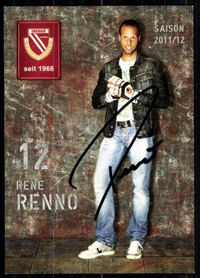 Rene Renno Energie Cottbus 2011-12 Original Signiert + A 79707