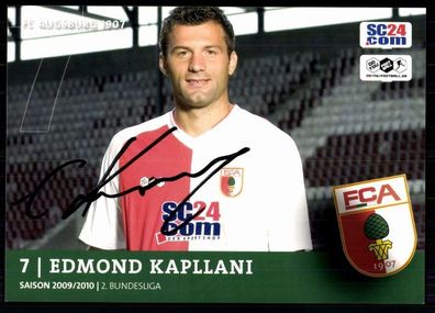 Edmond Kapilani FC Augsburg 2009-10 Original Signiert + A 79551