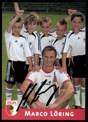 Marco Löring FC. Augsburg 2006-07 Original Signiert + A 79507