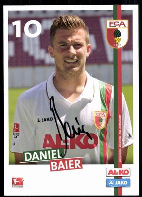Daniel Baier FC Augsburg 2011-12 Original Signiert + A 79562