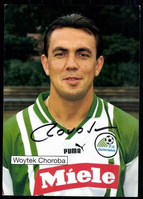 Woytek Choroba FC Gütersloh 1997/98 Original Signiert + A 79490