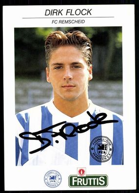 Dirk Flock FC Remscheid 1992-93 Original Signiert + A 79416