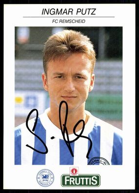 Igmar Putz FC Remscheid 1992-93 Original Signiert + A 79417