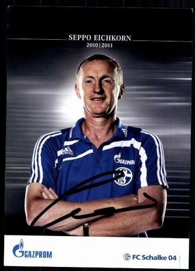 Seppo Eichkorn FC Schalke 04 2010-11 Original Signiert + A 79405