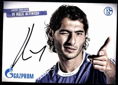 Halil Altintop FC Schalke 04 2009-10 Original Signiert + A 79021