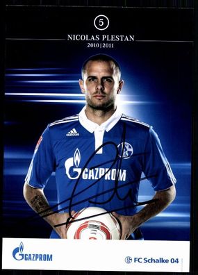 Nicolas Plestan FC Schalke 04 2010-11 Original Signiert + A 79049