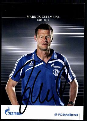 Markus Zetlmeisl Schalke 04 2010-11 Original Signiert + A 79043