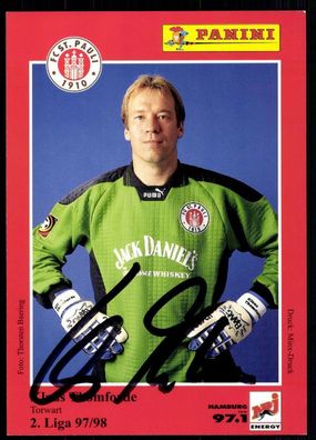 Klaus Thomforde F.C. ST Pauli 1997/98 Original Signiert + A 78912