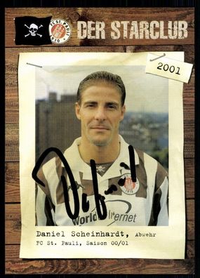 Daniel Scheinhardt FC ST. Pauli 2000-01 Original Signiert + A 78853