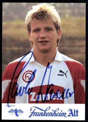 Kai Werner Fortuna Düsseldorf 1991/92 Original Signiert + A 78637