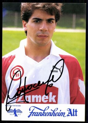 Marcello Carracado Fortuna Düsseldorf 1991-92 Original Signiert + A 78652