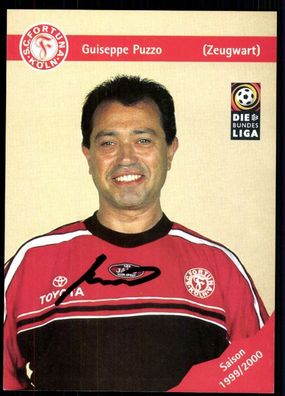 Guiseppe Puzzo Fortuna Köln 1999-00 Original Signiert + A 78416