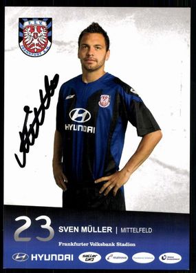 Sven Müller FSV Frankfurt 2011-12 TOP Original Signiert + A 78339